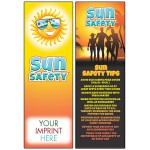 Sun Safety Bookmark Custom Imprinted