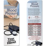 Custom Imprinted Bookmark - Understanding Blood Pressure