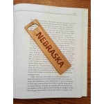 1.5" x 6" - Nebraska Hardwood Bookmarks with Logo