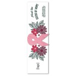 Custom Breast Cancer Awareness Seed Paper Shape Bookmark