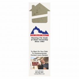 House Seed Shape Bookmark with Logo