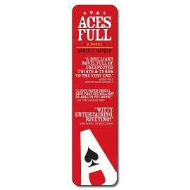 Custom Bookmark - 1.25x5 Extra-Thick Laminated Rectangle Shape - 24 pt.