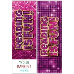 Reading in Fun Bookmark with Logo