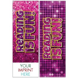Reading in Fun Bookmark with Logo