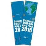 Seed Paper Earth Day Shape Bookmark Branded