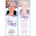 Living Stress Free Bookmark with Logo