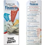 Custom Imprinted Bookmark - Tune Up Your Finances