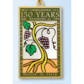 Promotional Custom Translucent Cloisonne Bookmark (2")  Promotional Custom Translucent Cloisonne Bookmark (2")