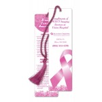 Branded Stock Breast Cancer Awareness Pink Ribbon Bookmark