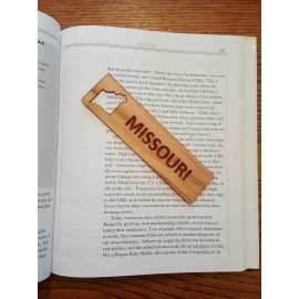 Customized 1.5" x 5.75" - Missouri Hardwood Bookmarks  Customized 1.5" x 5.75" - Missouri Hardwood Bookmarks