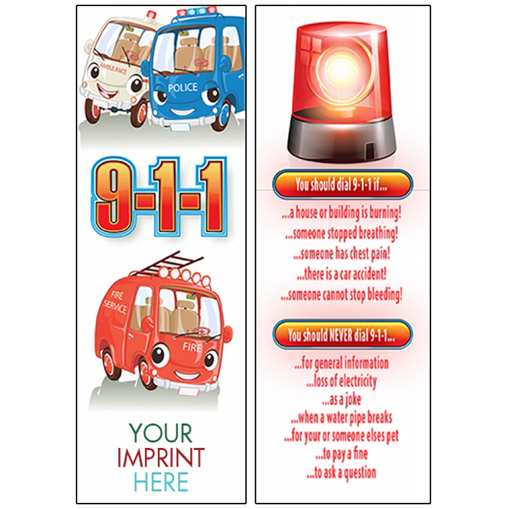 Logo Branded 911 Bookmark