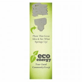 Personalized CFL Seed Shape Bookmark  Personalized CFL Seed Shape Bookmark