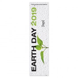 Logo Branded Seed Paper Bookmark  Logo Branded Seed Paper Bookmark