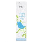 Seed Paper Mother's Day Bookmark Logo Printed