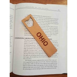 Custom 1.5" x 6" - Ohio Hardwood Bookmarks