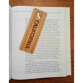 Custom 1.5" x 5.75" - California Hardwood Bookmarks