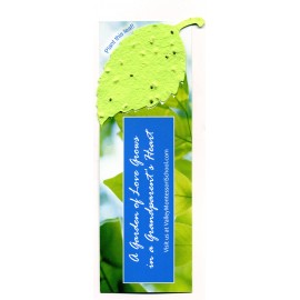 Custom Leaf bookmark