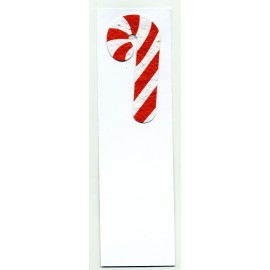 Holiday Candy Cane Bookmark with Logo
