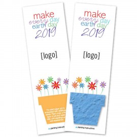 Custom Seed Paper Shape Bookmark, Small