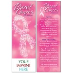 Promotional Breast Cancer Awareness Bookmark