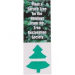 Customized Plant-A-Shape Bookmark - Spruce