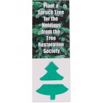 Plant-A-Shape Bookmark - Spruce with Logo