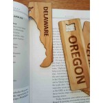 Custom 1.5" x 6" - Delaware Hardwood Bookmarks