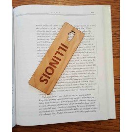 Promotional 1.5" x 5.75" - Illinois Hardwood Bookmarks  Promotional 1.5" x 5.75" - Illinois Hardwood Bookmarks