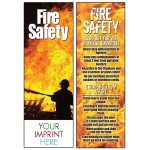 Customized Fire Safety Bookmark