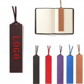 Personalized PU Leather Bookmark