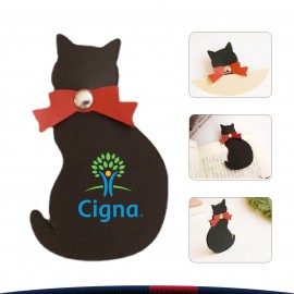 PU Kitten Bookmark with Logo  PU Kitten Bookmark with Logo