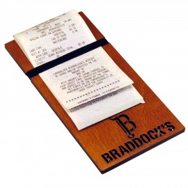 Personalized Wood Check Presenter  Personalized Wood Check Presenter