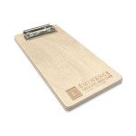Branded Baltic Birch Check Presenter with Clip (1/2" thick)