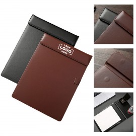 Promotional Leather Magnetic Business Clipboard
