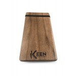 Promotional 4" x 8" Solid Walnut Check Presenter with 1 Band - 1/2" thick