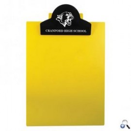 Letter Clipboard w/Round Top Clip with Logo