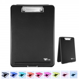 Plastic Clipboard Organizer with Metal Clip with Logo  Plastic Clipboard Organizer with Metal Clip with Logo