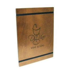 12" Wood Menu Board with Logo