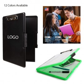 Customized Slim case Color Clipboard with Side Opening Made in the USA  Customized Slim case Color Clipboard with Side Opening Made in the USA