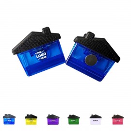 House Shaped Magnetic Memo Clip with Logo  House Shaped Magnetic Memo Clip with Logo
