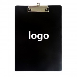 Logo Branded PP Plastic Clipboard with Metal Clip  Logo Branded PP Plastic Clipboard with Metal Clip