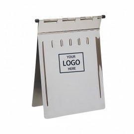 Metal Clipboard with Logo  Metal Clipboard with Logo
