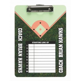 9" x 12.5" Unisub Sublimatable Flat Clipboard with Logo  9" x 12.5" Unisub Sublimatable Flat Clipboard with Logo
