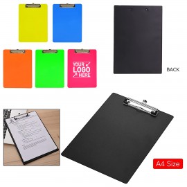 Logo Branded Plastic Clipboard A4 Size  Logo Branded Plastic Clipboard A4 Size