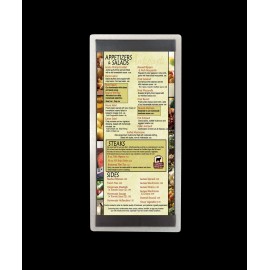 Aluminique Single Alumni-Boards w/ Top & Bottom Strip (4 1/4"x14") with Logo  Aluminique Single Alumni-Boards w/ Top & Bottom Strip (4 1/4"x14") with Logo