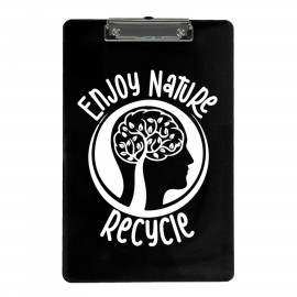 Recycled Low Profile Clipboard with Logo  Recycled Low Profile Clipboard with Logo
