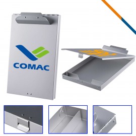 Zesh Storage Clipboard with Logo  Zesh Storage Clipboard with Logo