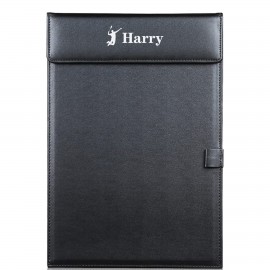 Personalized A4 Ultra-Smooth Pu Leather Office Clipboard