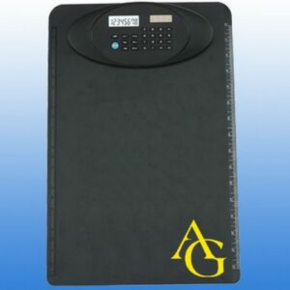Dual Power Clipboard Calculator with Logo