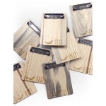 Branded Blue Pine Check Presenter